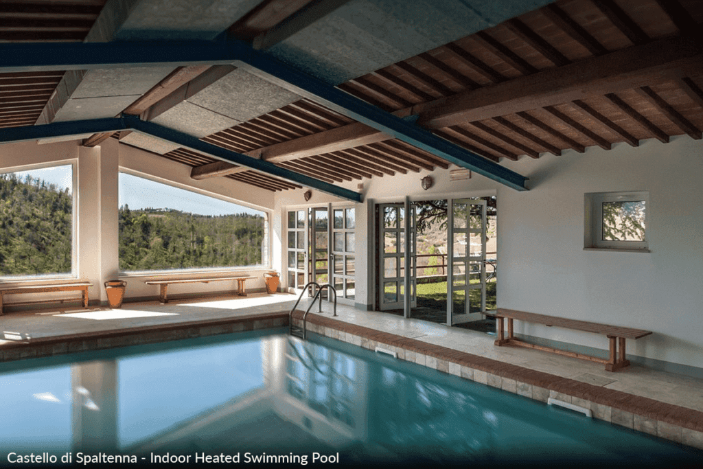 Castello di Spaltenna - Indoor Heated Swimming Pool, Adventure Travel 365