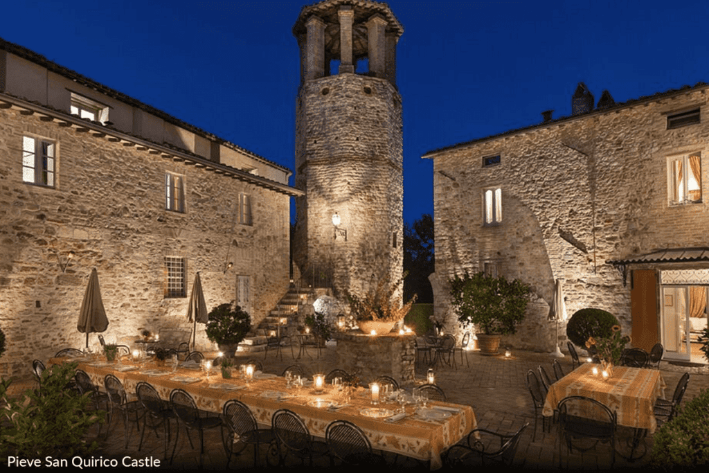 Pieve San Quirico Castle, Adventure Travel 365