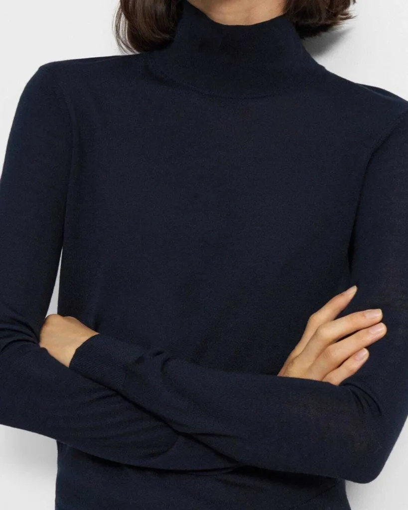 The Fabulous Turtleneck Sweater in Regal Wool by Theory