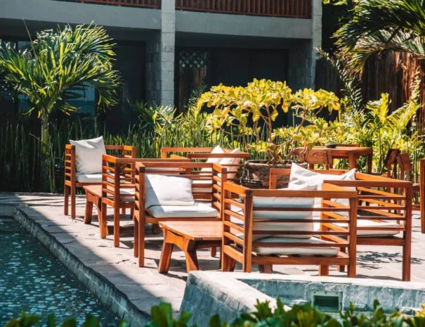 Outdoor lounge or dining at Alea Tulum