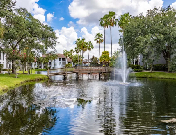 Fountain at Legacy Vacation Resorts - Kissimmee Orlando