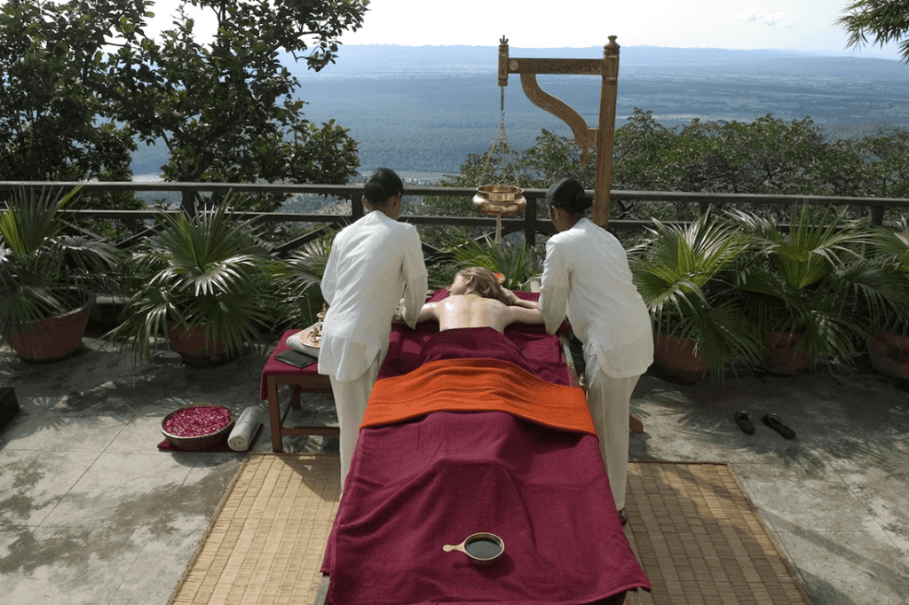 Ananda in the Himalayas, India