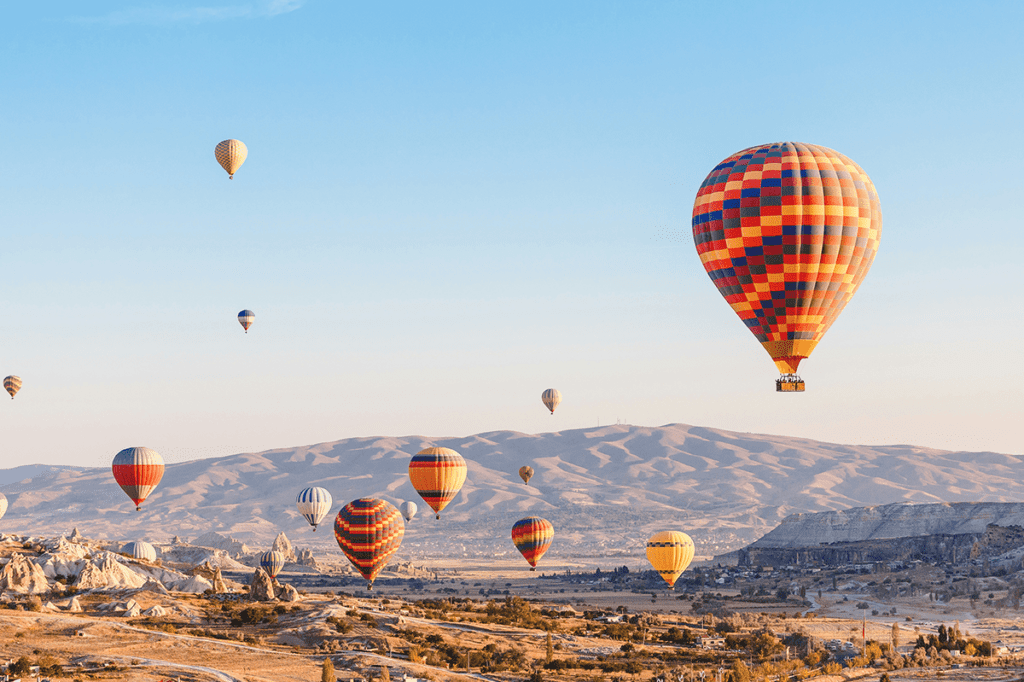 Hot Air Ballooning Over Cappadocia