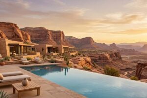 luxury desert resorts USA