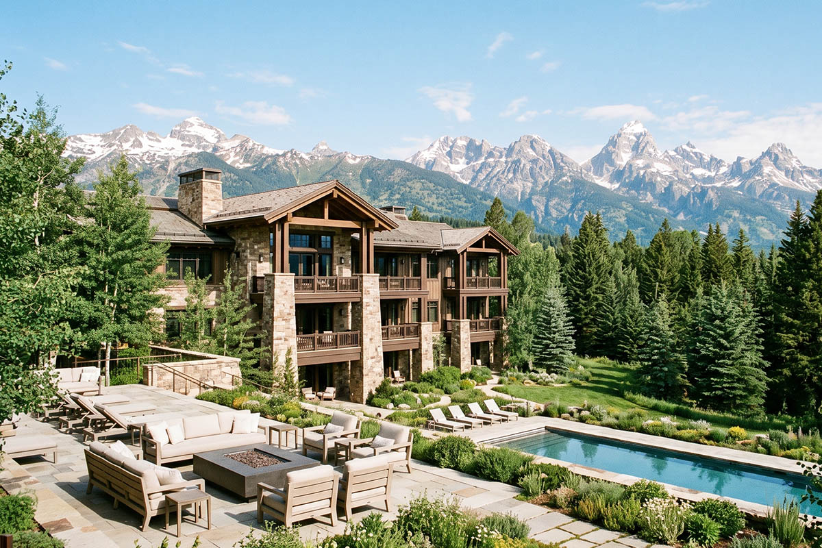 luxury mountain resorts summer