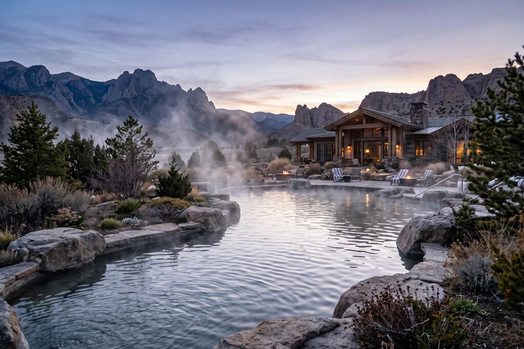 hot springs resorts USA